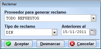 pedidos reclamar
